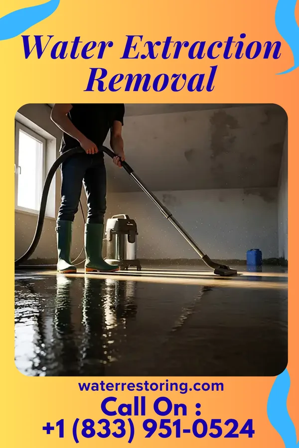 Water Extraction Removal in Westgate, IA